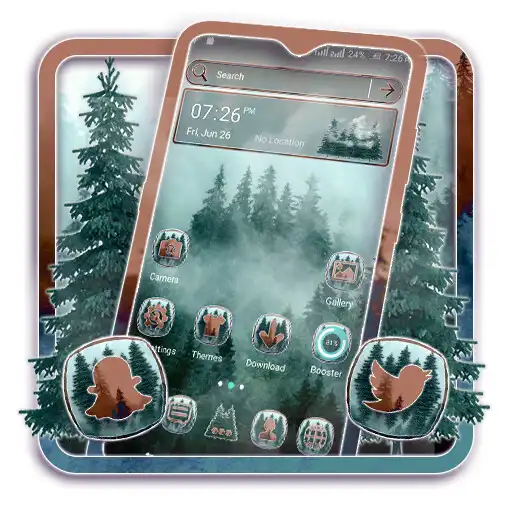 Play Foggy Forest Theme Launcher APK Play Foggy Forest Theme Launcher APK
