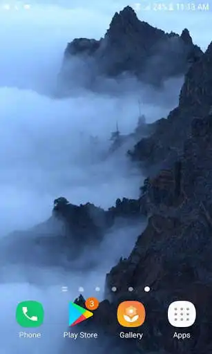 Play Foggy Mountain Live Wallpaper  and enjoy Foggy Mountain Live Wallpaper with UptoPlay
