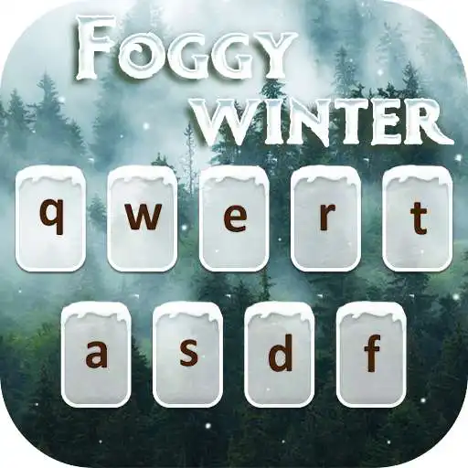 Play Foggy winter animated keyboard APK