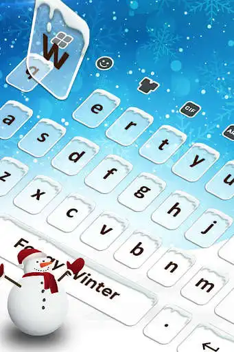Play Foggy winter animated keyboard as an online game Foggy winter animated keyboard with UptoPlay