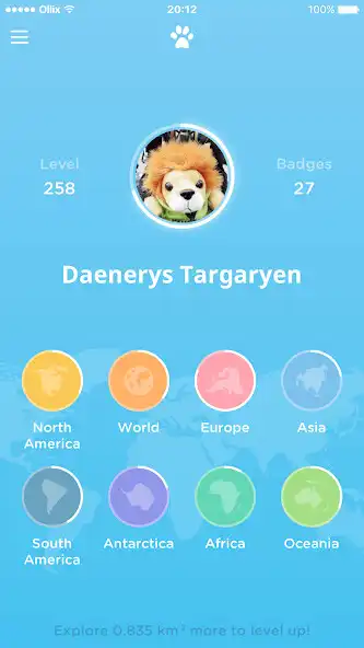 Play Fog of World: Explore, Memorize  Map Travel as an online game Fog of World: Explore, Memorize  Map Travel with UptoPlay