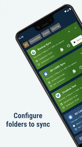 Play FolderSync Pro as an online game FolderSync Pro with UptoPlay