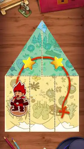 Play Fold my Way: Fun Paper Folding as an online game Fold my Way: Fun Paper Folding with UptoPlay