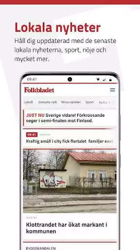 Play Folkbladet  and enjoy Folkbladet with UptoPlay