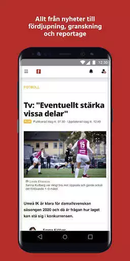 Play Folkbladet as an online game Folkbladet with UptoPlay
