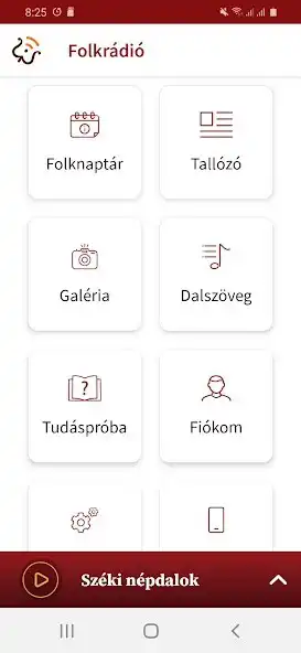 Play Folkrádió  and enjoy Folkrádió with UptoPlay