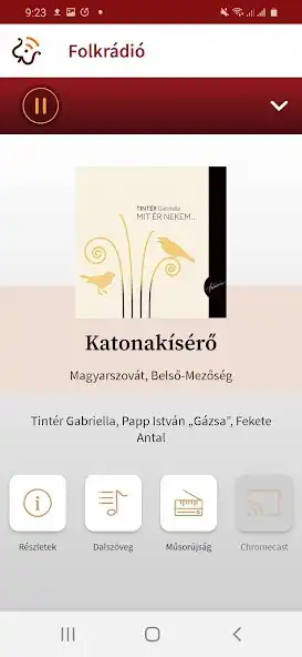 Play Folkrádió as an online game Folkrádió with UptoPlay