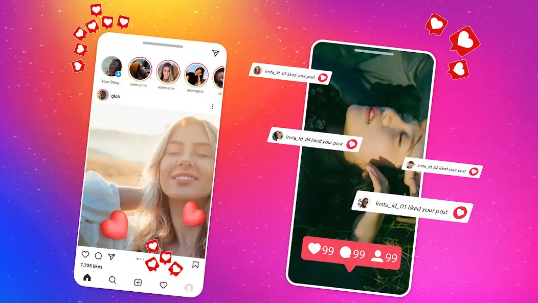 Play Followers Likes for Instagram  and enjoy Followers Likes for Instagram with UptoPlay