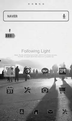 Play Following dodol launcher theme