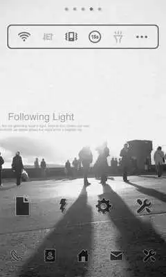 Play Following dodol launcher theme