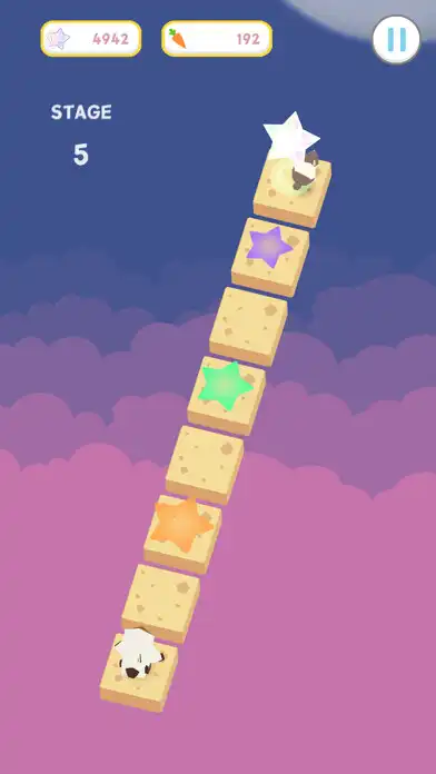 Play Follow The Moon Rabbit! as an online game Follow The Moon Rabbit! with UptoPlay