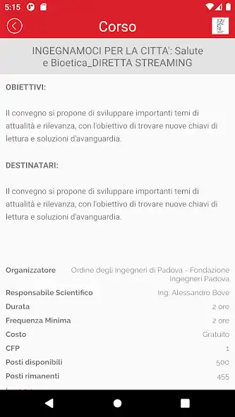 Play Fondazione Ingegneri Padova  and enjoy Fondazione Ingegneri Padova with UptoPlay