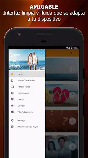 Play Fondos de Playas - Personaliza tu pantalla  and enjoy Fondos de Playas - Personaliza tu pantalla with UptoPlay