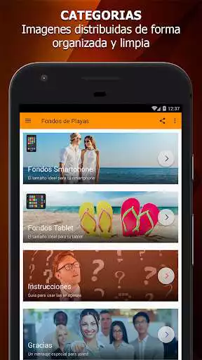 Play Fondos de Playas - Personaliza tu pantalla as an online game Fondos de Playas - Personaliza tu pantalla with UptoPlay