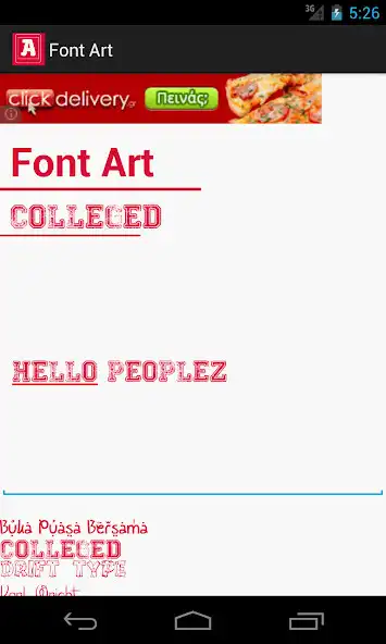 Play Font Art as an online game Font Art with UptoPlay