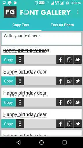 Play Font Gallery as an online game Font Gallery with UptoPlay
