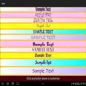 Free play online Fonts and Colors APK
