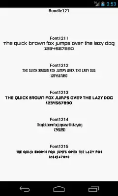 Play Fonts for FlipFont 121 Play Fonts for FlipFont 121