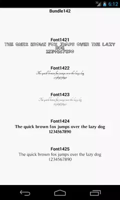 Play Fonts for FlipFont 142 Play Fonts for FlipFont 142