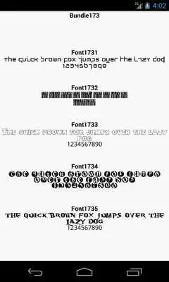 Play Fonts for FlipFont 173