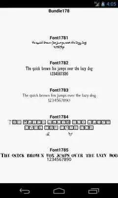 Play Fonts for FlipFont 178
