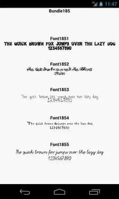 Play Fonts for FlipFont 185