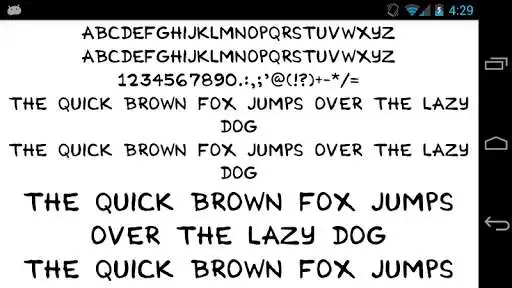 Play Fonts for FlipFont 50 Hand