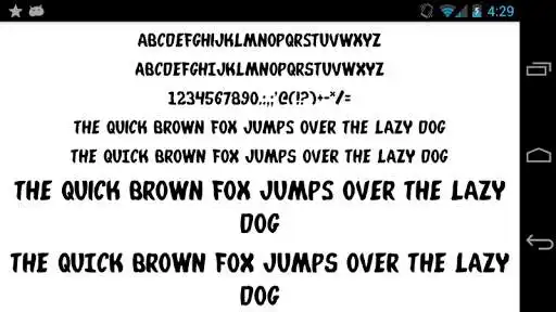 Play Fonts for FlipFont 50 Hand
