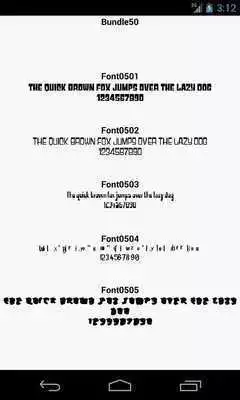 Play Fonts for FlipFont 50