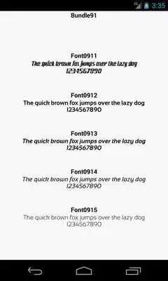 Play Fonts for FlipFont 91