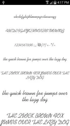 Play Fonts for FlipFont Romance Play Fonts for FlipFont Romance