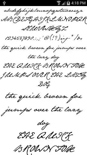 Play Fonts for FlipFont Romance Play Fonts for FlipFont Romance