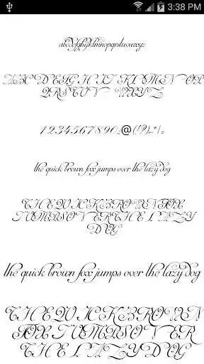 Play Fonts for FlipFont Script Font  and enjoy Fonts for FlipFont Script Font with UptoPlay