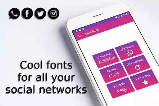 Play Fonts for Instagram  and enjoy Fonts for Instagram with UptoPlay
