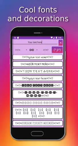 Play Fonts for Instagram as an online game Fonts for Instagram with UptoPlay