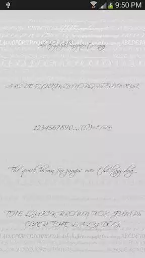 Play Fonts Script for FlipFont Free