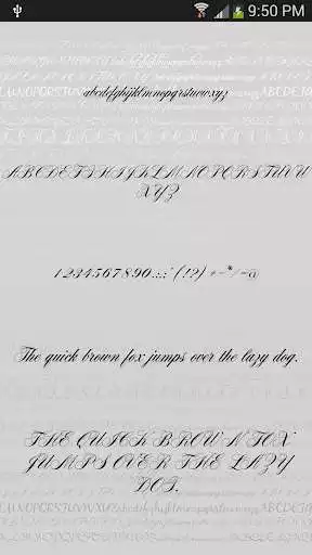 Play Fonts Script for FlipFont Free