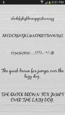 Play Fonts Script for FlipFont Free