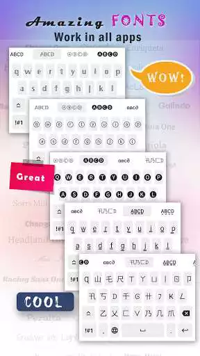 Play Fonts X: Keyboard Fonts, Symbols, Emoji  and enjoy Fonts X: Keyboard Fonts, Symbols, Emoji with UptoPlay