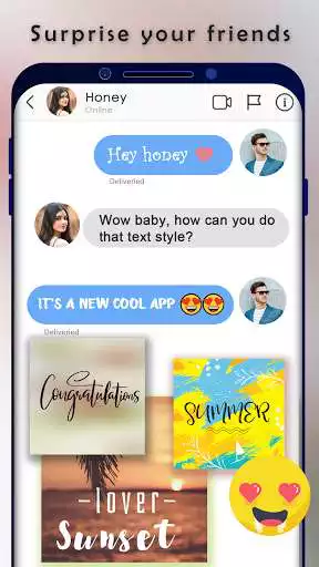 Play Fonts X: Keyboard Fonts, Symbols, Emoji as an online game Fonts X: Keyboard Fonts, Symbols, Emoji with UptoPlay