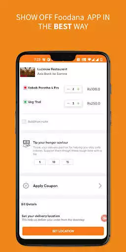 Play Foodana : Online Food Delivery as an online game Foodana : Online Food Delivery with UptoPlay