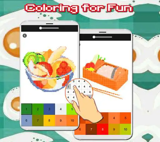 Play Food Coloring Book For Fun as an online game Food Coloring Book For Fun with UptoPlay