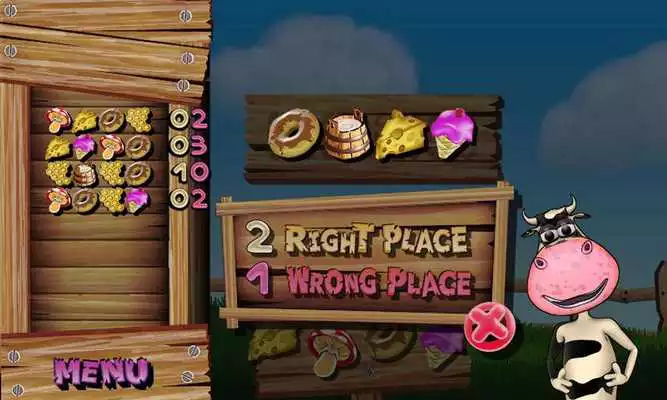 Play Food  Cows. Brain Game! Free!