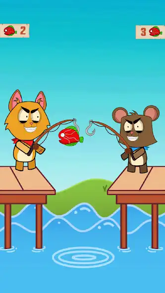 Play Food Duel Fishing Battle  and enjoy Food Duel Fishing Battle with UptoPlay