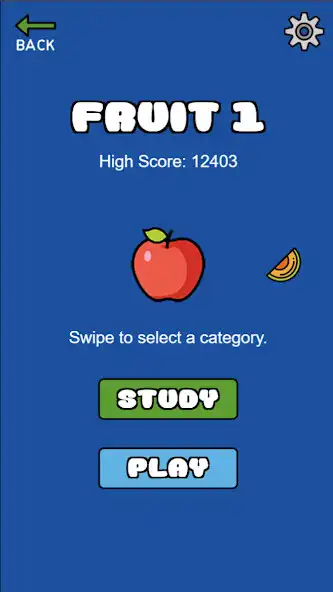 Play Food Fall - Learn Portuguese as an online game Food Fall - Learn Portuguese with UptoPlay