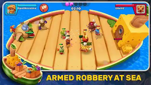 Play Food Fight Online as an online game Food Fight Online with UptoPlay