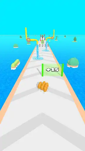 Play Food Gang - Epic Run 3D  and enjoy Food Gang - Epic Run 3D with UptoPlay
