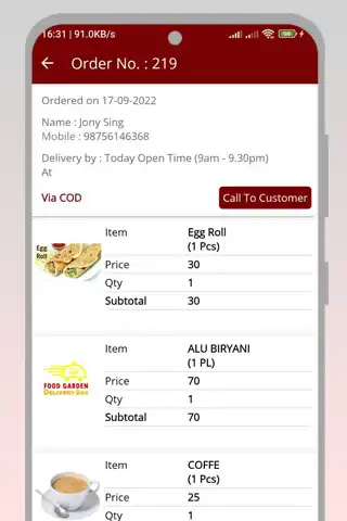 Play Food Garden Delivery Boy as an online game Food Garden Delivery Boy with UptoPlay