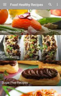 Play Food healthy recipes
