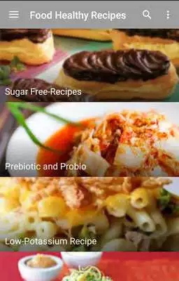 Play Food healthy recipes